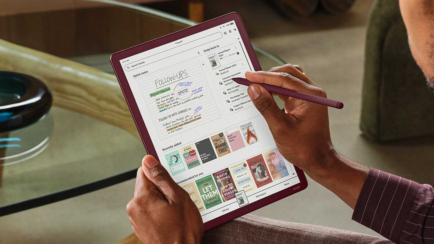 Kindle Scribe جدید 2025.