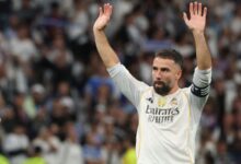 دنی کارواخال از بازی UCL مقابل لیورپول محروم شد و به دلیل مصدومیت زانو بعد از پیروزی در ال کلاسیکو دو ماه غایب بود.