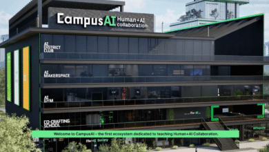 CampusAI building, exterior