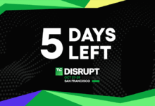TechCrunch Disrupt 2025 5 days left