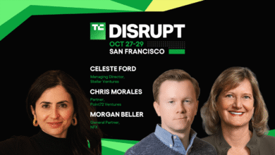 TechCrunch Disrupt 2025 Celest Ford, Chris Morales, and Moran Beller