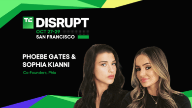 TechCrunch Disrupt 2025 Phoebe Gates and Sophia Kianni