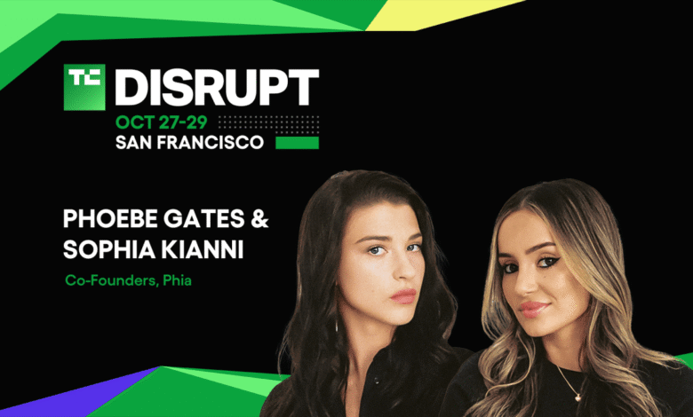 TechCrunch Disrupt 2025 Phoebe Gates and Sophia Kianni