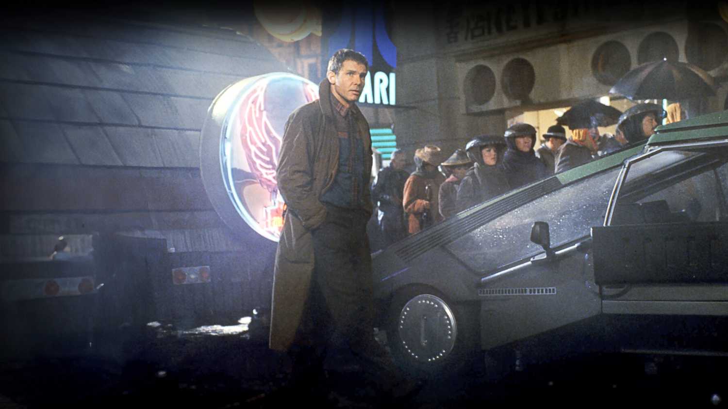 هریسون فورد در Blade Runner.