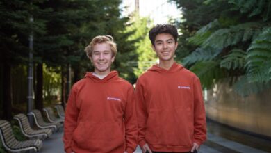 Composite co-founders Charlie Deane, Yang Fan Yun