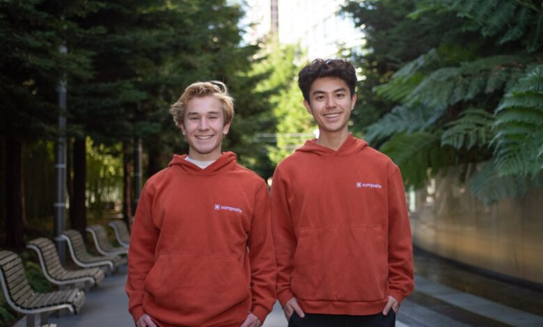 Composite co-founders Charlie Deane, Yang Fan Yun