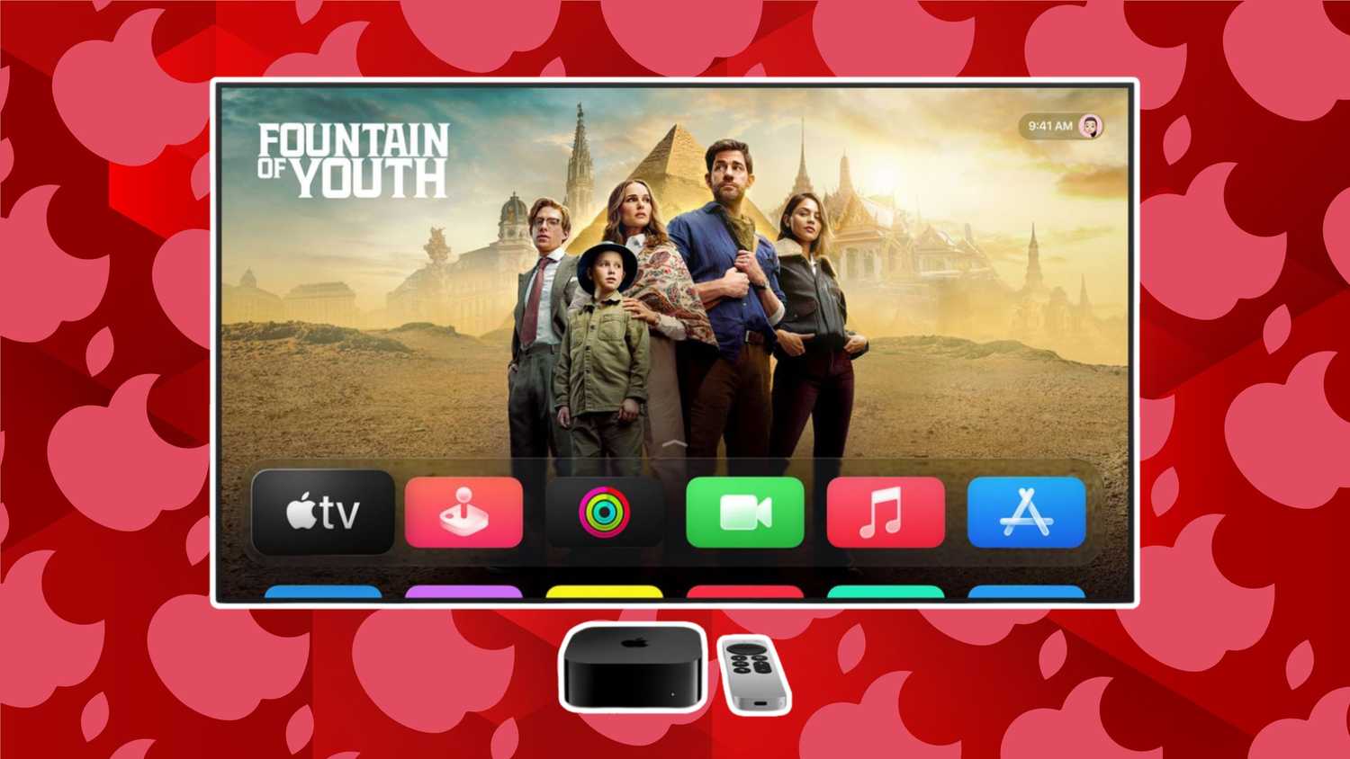 رندر Apple tvOS 26