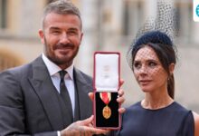 دیوید بکهام توسط پادشاه چارلز سوم در قلعه ویندزور به عنوان شوالیه شناخته شد، افسانه انگلیسی آن را "فوق العاده ویژه" می نامد.