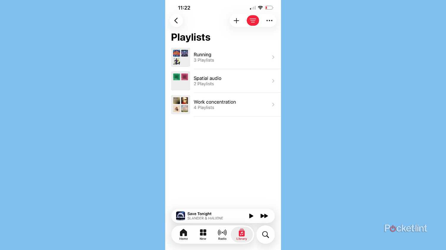 apple music سازماندهی لیست های پخش