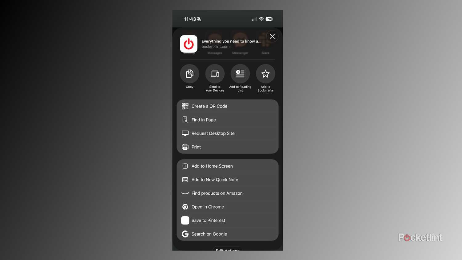 برگه اشتراک iOS 26.