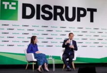 Connie Loizos, Editor-in-Chief and San Francisco Mayor Daniel Lurie speak onstage during day three of TechCrunch Disrupt 2025 at Moscone Center on October 29, 2025 in San Francisco, California.