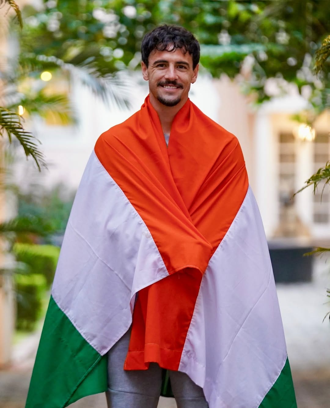 رایان ویلیامز می گوید سلام، هند. (اینستاگرام) رایان ویلیامز می گوید سلام، هند. (اینستاگرام)