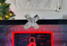 من یک روکش وب کم فویل قلع ساختم (اینطوری شد)