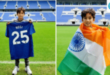 اوربان نگی اعجوبه 9 ساله هندی الاصل به اورتون اف سی، آکادمی لیگ برتر که وین رونی را تولید کرده بود، پیوست.