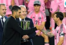 دیدار کارلوس آلکاراز با لیونل مسی: ستاره تنیس با پیروزی اینتر میامی در فینال کنفرانس شرق مهمان افتخاری شد