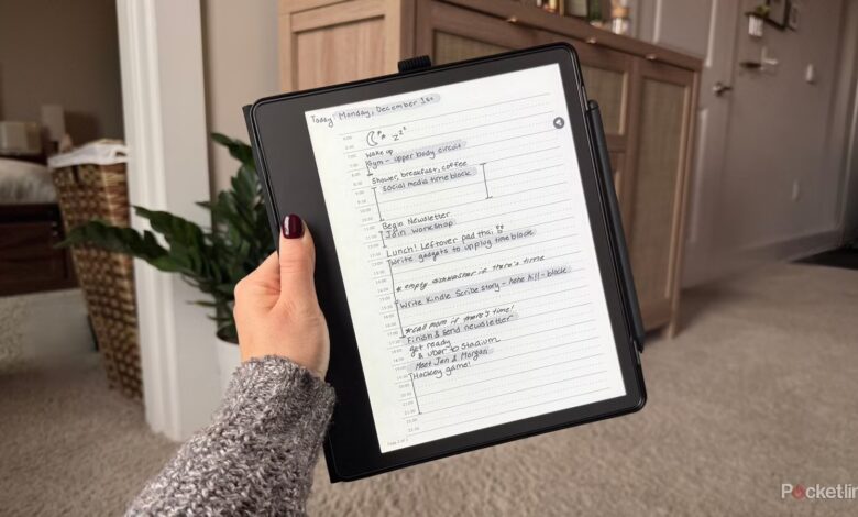 من فقط برای این 4 مورد از Kindle Scribe استفاده می کنم