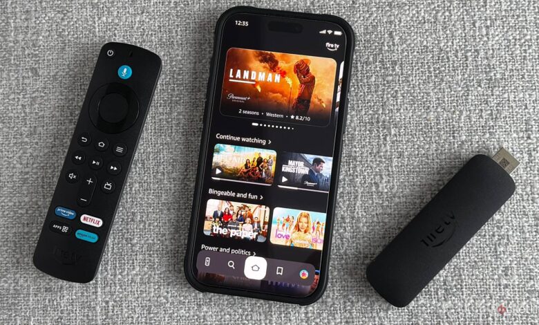 آمازون بالاخره برنامه Fire TV خود را بهروزرسانی میکند تا چیزی بیش از یک کنترل از راه دور پشتیبان باشد