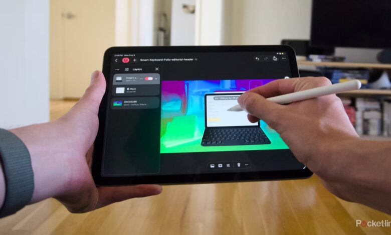 Pixelmator Pro برای iPad طراحی شده است