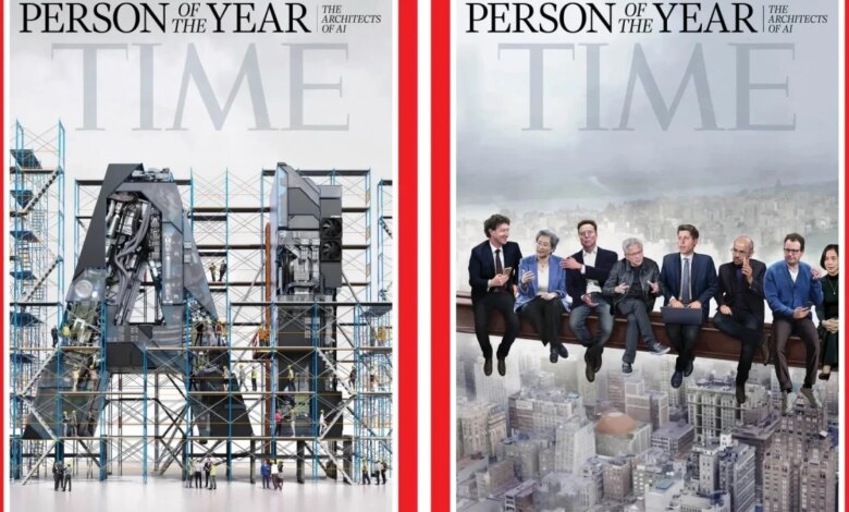 واکنش اینترنت به انتخاب معماران هوش مصنوعی به عنوان شخصیت سال 2025 توسط Time
