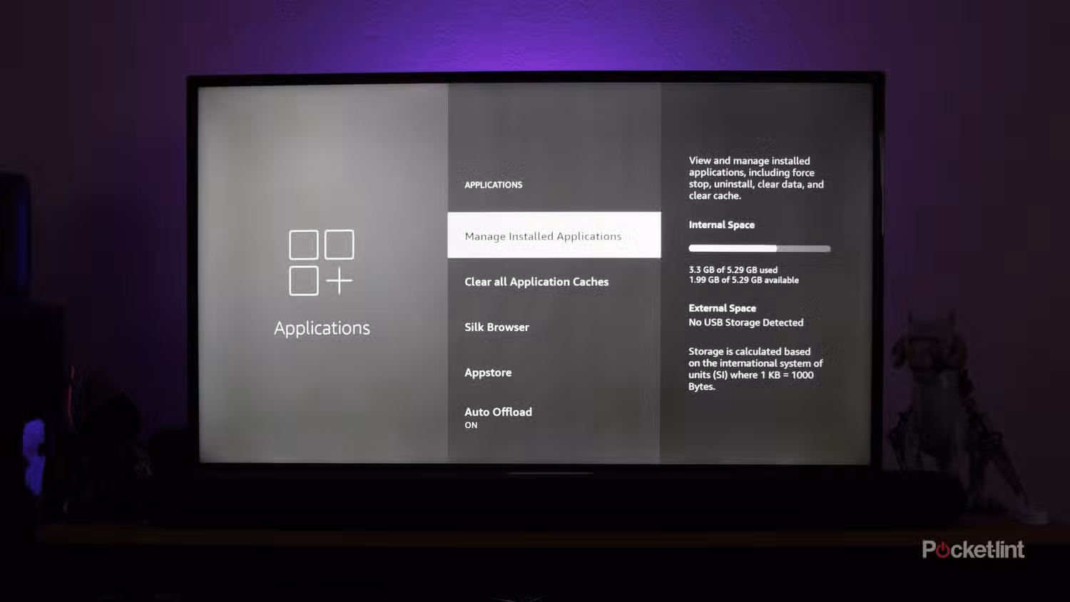 Clear all یک گزینه نسبتا جدید برای سیستم عامل Fire TV آمازون است