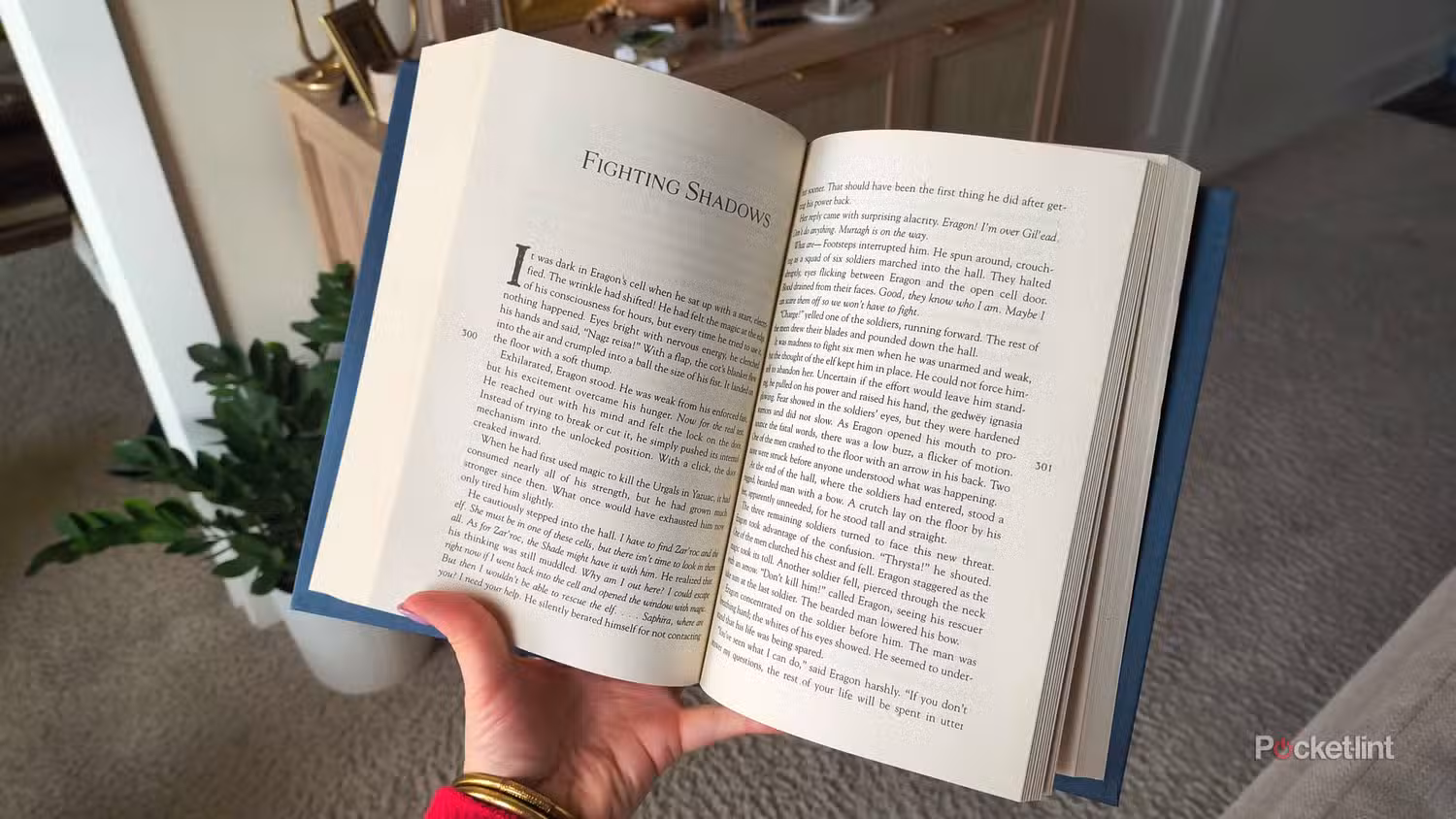 یک نسخه گالینگور از Eragon open. 