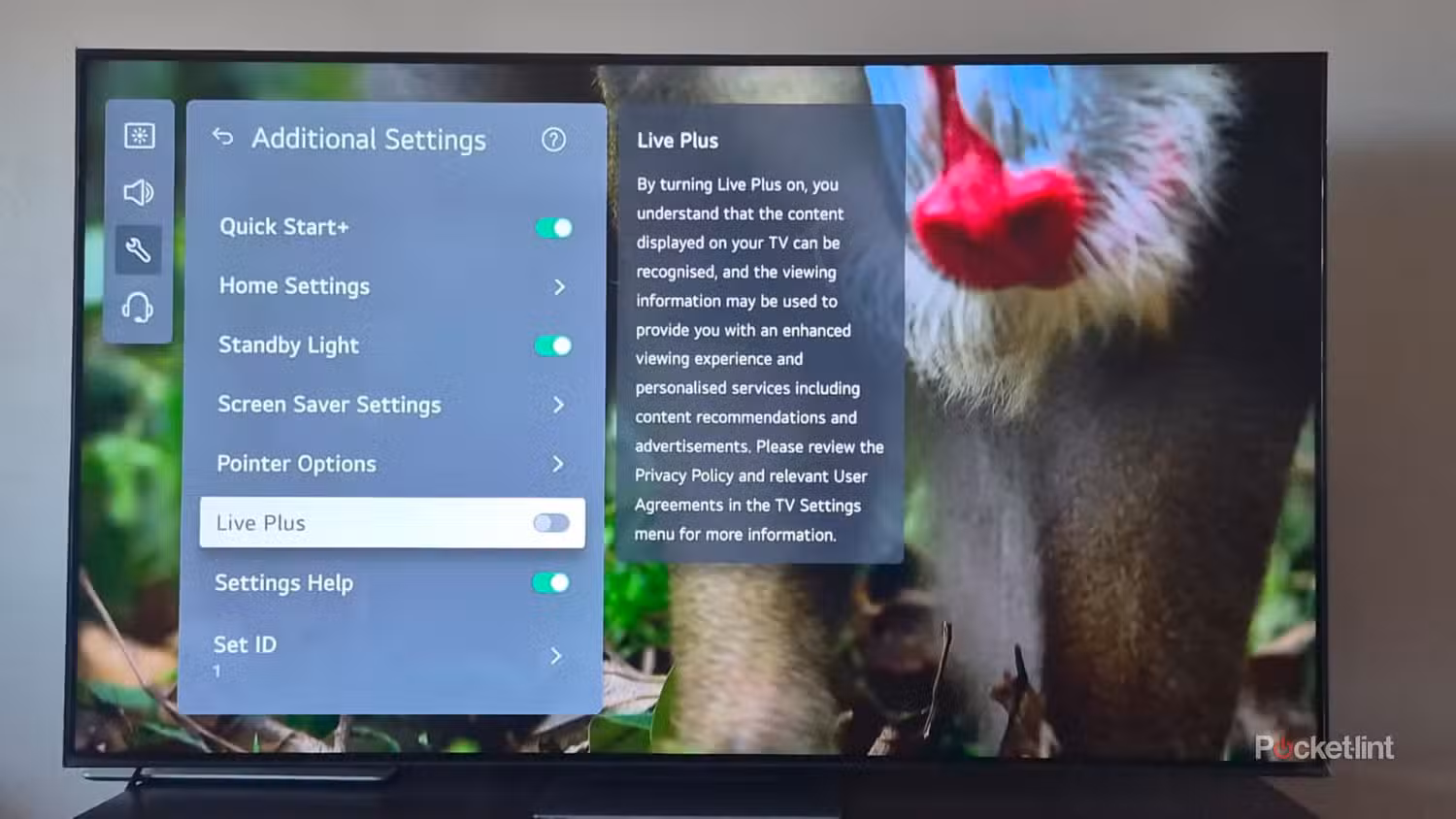 قابلیت LG TV ACR 