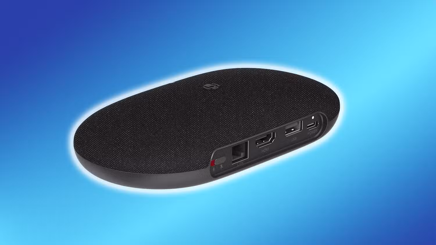 Onn 4K Pro جدید در پس‌زمینه آبی.