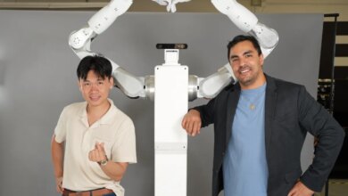 Feather Robotics co-founders