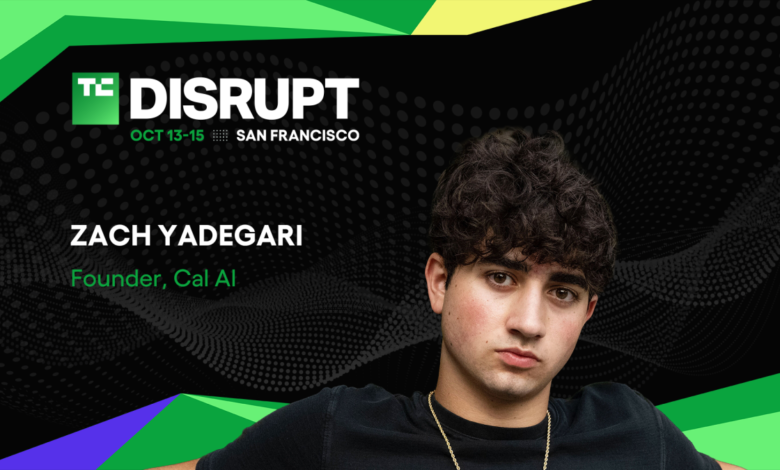 TechCrunch Disrupt 2026 Zach Yadegari