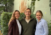 Furo co-founders Lena Sophia Voß, Simon Wittner and Leonie Wagner