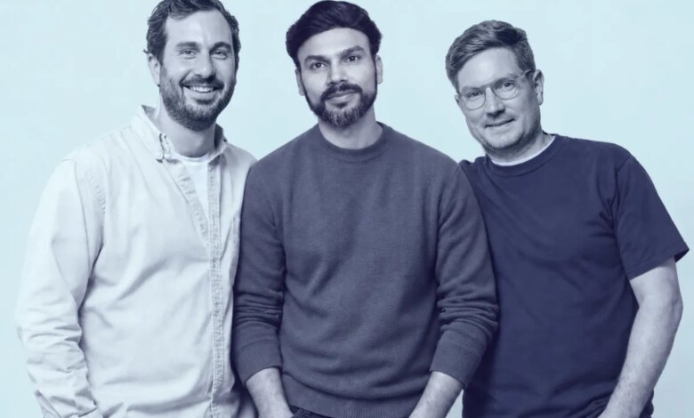 Bloom co-founders Justin Cosmides, Hitesh Chudasama, and Chris Nolte.